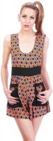 Fair Ground Geometric Print Women's Jumpsuit Fair Ground Geometric Print Women's Jumpsuit