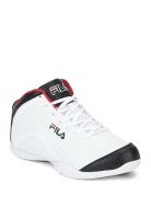 Fila Flintof White Basketball Shoes