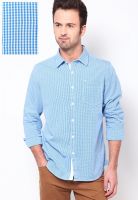 Flying Machine Blue Casual Shirts