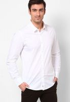 Flying Machine White Casual Shirts