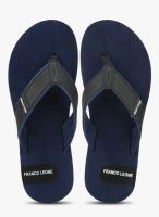 Franco Leone Blue Flip Flops