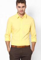 French Connection Yellow Casual Shirt