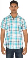 Helios Men's Checkered Casual Multicolor Shirt