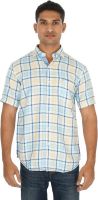 Helios Men's Checkered Casual Multicolor Shirt