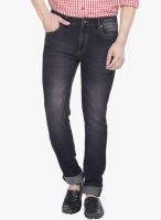 High Star Blue Mid Rise Slim Fit Jeans