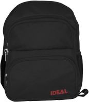 Ideal Mercury Black Kids School Bag 20 L Backpack(Black)