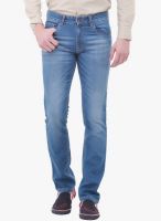 Jogur Light Blue Mid Rise Regular Fit Jeans