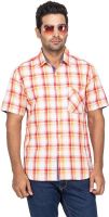 Laven Men's Checkered Casual Multicolor Shirt