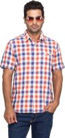 Laven Men's Checkered Casual Multicolor Shirt