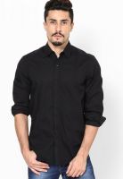 Lee Black Casual Shirts