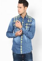 Lee Blue Casual Shirt