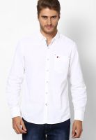 Lee White Casual Shirt