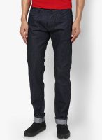Mufti Charcoal Grey Slim Fit Jeans