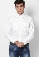 Nautica White Casual Shirt