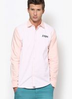 Phosphorus Pink Casual Shirt By ADPC