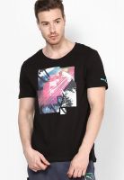 Puma Swim Wear Beach Lifestyle Graphic T Shirt