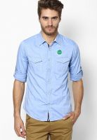 Spykar Blue Casual Shirt