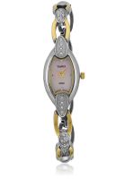 Timex K403 Silver/Pink Analog Watch