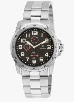 Titan 9454Sm02J Silver/Black Analog Watch
