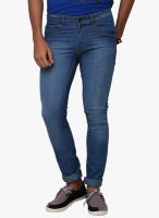 Yepme Blue Low Rise Slim Fit Jeans