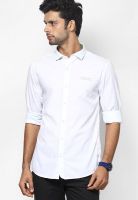 s.Oliver White Casual Shirt