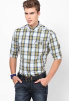 s.Oliver Yellow Casual Shirt