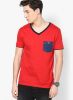 Incult_Printed_Red_V_Neck_T_Shirt.jpg