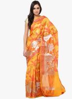 Bunkar Faux Silk Fancy Banarasi Gold Saree