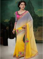 Indian Women By Bahubali Grey Sarees