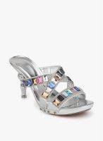 J Collection Silver Stilletoes