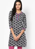 Jaipur Kurti White Printed Kurtis