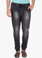 Jogur Washed Black Regular Fit Jeans