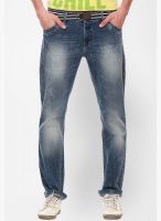 Jogur Washed Light Blue Slim Fit Jeans