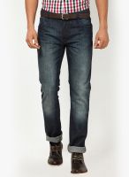 John Players Blue Low Rise Skinny Fit Jeans