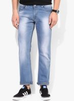 Monteil & Munero Light Blue Low Rise Slim Fit Jeans