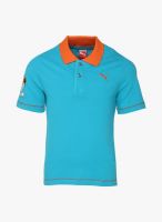 Puma Aqua Blue Polo Shirt