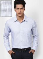 Raymond Blue Regular Fit Formal Shirt