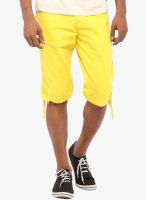 Sports 52 Wear Solid Yellow 3/4Th