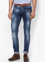 Spykar Blue Skinny Fit Jeans