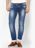 Spykar Blue Skinny Fit Jeans