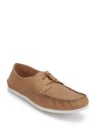 United Colors of Benetton Tan Boat Shoes