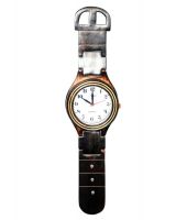 Univocean Brown Wooden Wall Clock