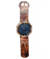 Univocean Brown Wooden Wall Clock