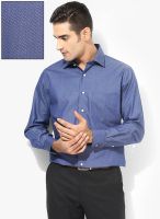 Van Heusen Blue Regular Fit Formal Shirt