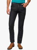 Yepme Black Low Rise Regular Fit Jeans