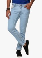 Yepme Blue Low Rise Slim Fit Jeans