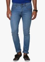 Yepme Blue Low Rise Slim Fit Jeans