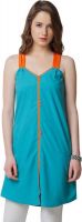 Yepme Casual Solid Women's Kurti(Green)