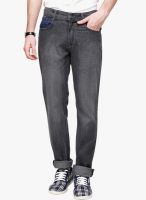 Yepme Grey Low Rise Regular Fit Jeans