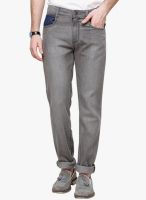 Yepme Grey Low Rise Regular Fit Jeans